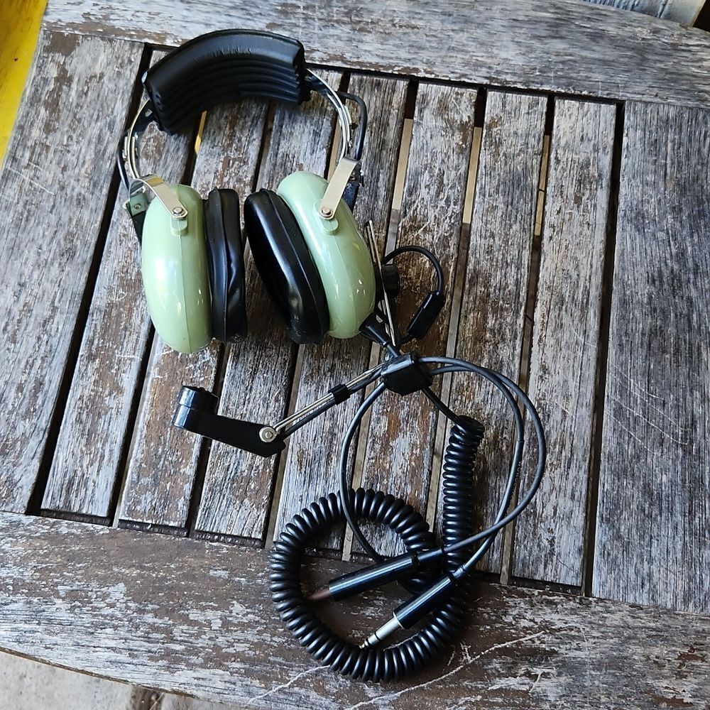 David Clark Helicopter Headphones H10-36 Mic M-1